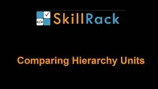 Comparing Hierarchy Units - PST