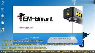 EM Smart Laser Marking Machine & EZCAD Installation Tutorial