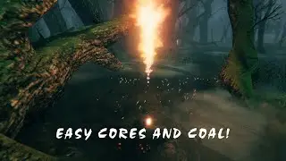 1 core and 10 coal per minute farm in Valheim