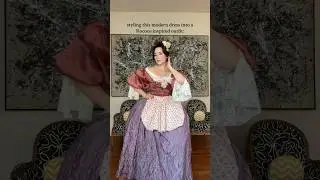 styling a modern dress into a Rococo outfit! #dress #style #fashion #outfit