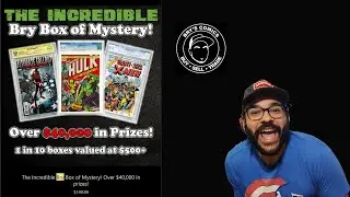UNBOXING A BRY'S COMICS $200 COMIC BOOK MYSTERY BOX! WAS IT AS GOOD AS IT SEEMED??? #unboxing