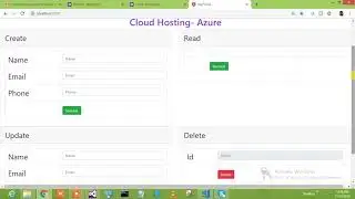 CRUD operation in Angular 7 with WEB API and Azure Hosting- Part 3