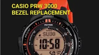 Casio PRW-3000 bezel replacement