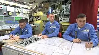 Подводный запуск межконтинентальной ракеты "Синева"