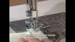 Piedino di giunzione bordi Brother