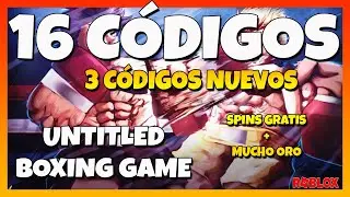 ✅3 NUEVOS✅16 CÓDIGOS de🥊UNTITLED BOXING GAME🥊Roblox 2024🥊Códigos de 🥊Juego de Boxeo Sin Título🥊