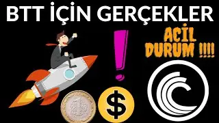 BİTTORRENT (BTT) COİN TEKNİK ANALİZ. BTT İÇİN GÜNCEL ACİL DURUM. BTT COİN ÖNEMLİ KRİTİK SEVİYELER.