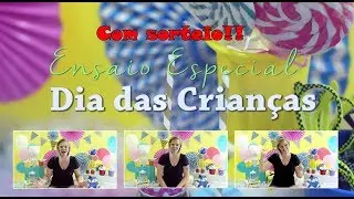 ENSAIO FOTOGRÁFICO DIA DAS CRIANÇAS - PROMOÇÃO E SORTEIO!!!
