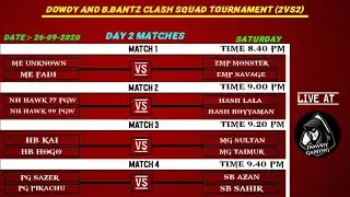 Clash Battle 4 Master Duo's (CS 2vs2) - Day 2 | DowdyGaming
