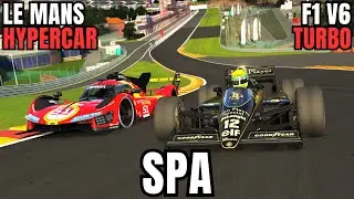 Can an F1 V6 TURBO from the 80s Beat a Current LE MANS HYPERCAR ?
