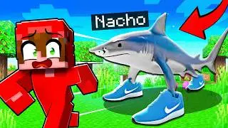 Me Convertí en Tralalero Tralala y en ITALIAN BRAINROT en Minecraft
