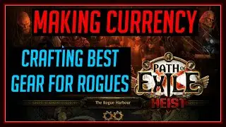 Path of Exile 3.12 - MAKING CURRENCY EP-01 - Crafting Best Brooch, Tool, Cloak, and Gear for Rogues