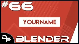 [FREE]  New 2D INTRO TEMPLATE  Blender #66   +  FREE DOWNLOAD !