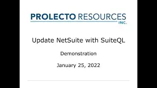 Learn How To Update NetSuite with SQL