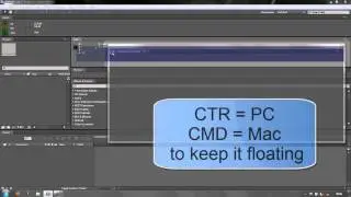 AE Basics 1: Workspaces in Adobe After Effects