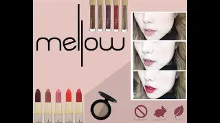 Mellow Cosmetics First Impression & Swatches┃Mellow Cosmetics [合作影片] 試色&分享
