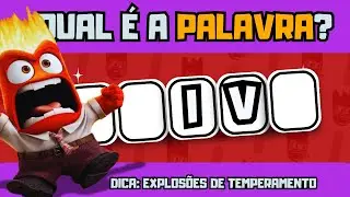 DIVERTIDA MENTE 2 /🤯QUAL É A PALAVRA?📚/ Edição EMOÇÕES / JOGO DO MILHÃO