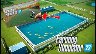 МЫ СНОВА РАЗВОДИМ РЫБ НА НАШЕЙ ФЕРМЕ!!! Farming Simulator 22