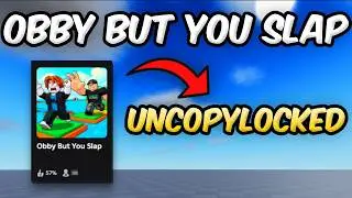 OBBY BUT YOU SLAP UNCOPYLOCKED | ROBLOX STUDIO