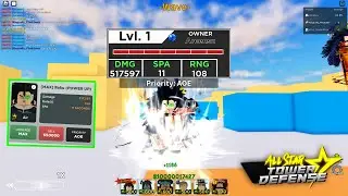 NEW 6 STAR RADITZ (RAKU POWER UP) SHOWCASE ALL STAR TOWER DEFENSE ROBLOX