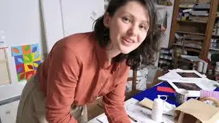Работа с сусальным золотом
