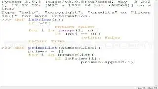 How To Create A List of Prime Numbers with Python