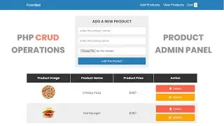Advance Shopping Cart With Admin Panel And Checkout System Using PHP and MySQL | P2 - Admin Panel