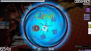 osu! | Hana - Shuumatsu no Bishou [Throught the Looking Glass]