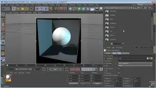 Material Editor in Maxon Cinema 4D Class-29 || Defining Materials And Textures Ch# 08
