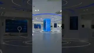 Showroom LED decor.