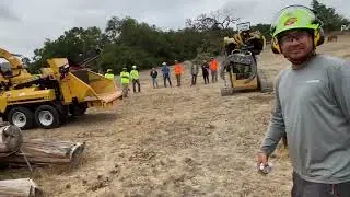 Demo chipper ax 19 vermeer