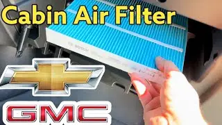 Replacing Cabin Air Filter On 2021-2024 GMC Yukon Sierra Chevy Tahoe Suburban Silverado