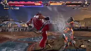 Fighting with King