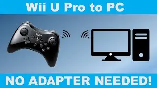 How to Use a Wii U PRO CONTROLLER on Your Windows PC Computer