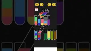 Water sort puzzle level 831