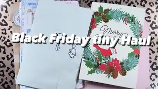 Black Friday tiny Haul! Oky Plans | Bolderbon Stickers | Anita Budgets | The Coffee Monsterz Co