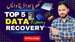Top 5 Data Recovery Software 2023 || usmanhaiderit