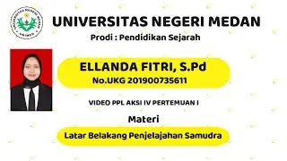 Video PPL Akis IV Pertemuan I Fitri Ellanda, S Pd