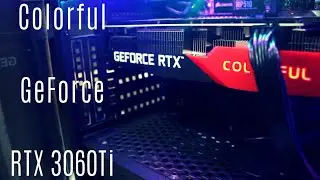 Colorful GeForce RTX 3060Ti Battle Ax B-Roll Video