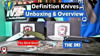 Definition Knives UnBoxing and Overview !!!!