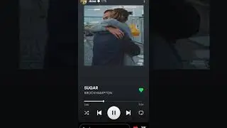 RM insta story 🎵🖼️