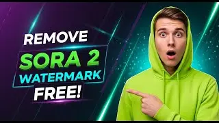 How to Remove Watermark from SORA 2 AI Videos for FREE (No Quality Loss)