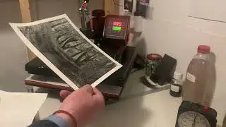 Flattening Fibre Based Prints
