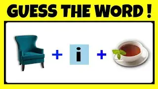 Only A Smart Mind Can Guess The words By Emojis | Guess By Emoji Quiz Part-8