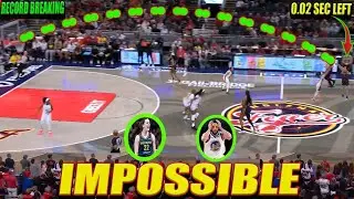 Seconds Ago… 😱 Caitlin Clark BREAKS Stephen Curry’s Record with This Shot 🤯🏀🔥