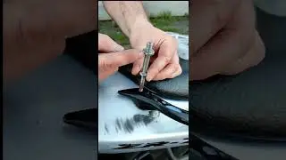 Как сделать крепеж кофра для Kawasaki ZR-7S