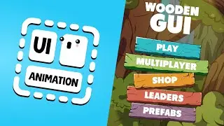 Wooden GUI + UI Animation | Demo