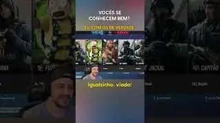 ELES SE CONHECEM TÃO BEM! #rainbowsixsiege #r6