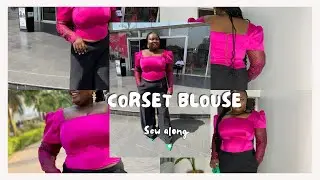 Sewing a corset blouse (part 2)