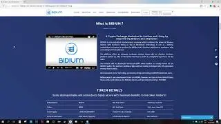 Обзор проекта BIDIUM